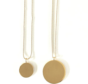 Large Disc Necklace