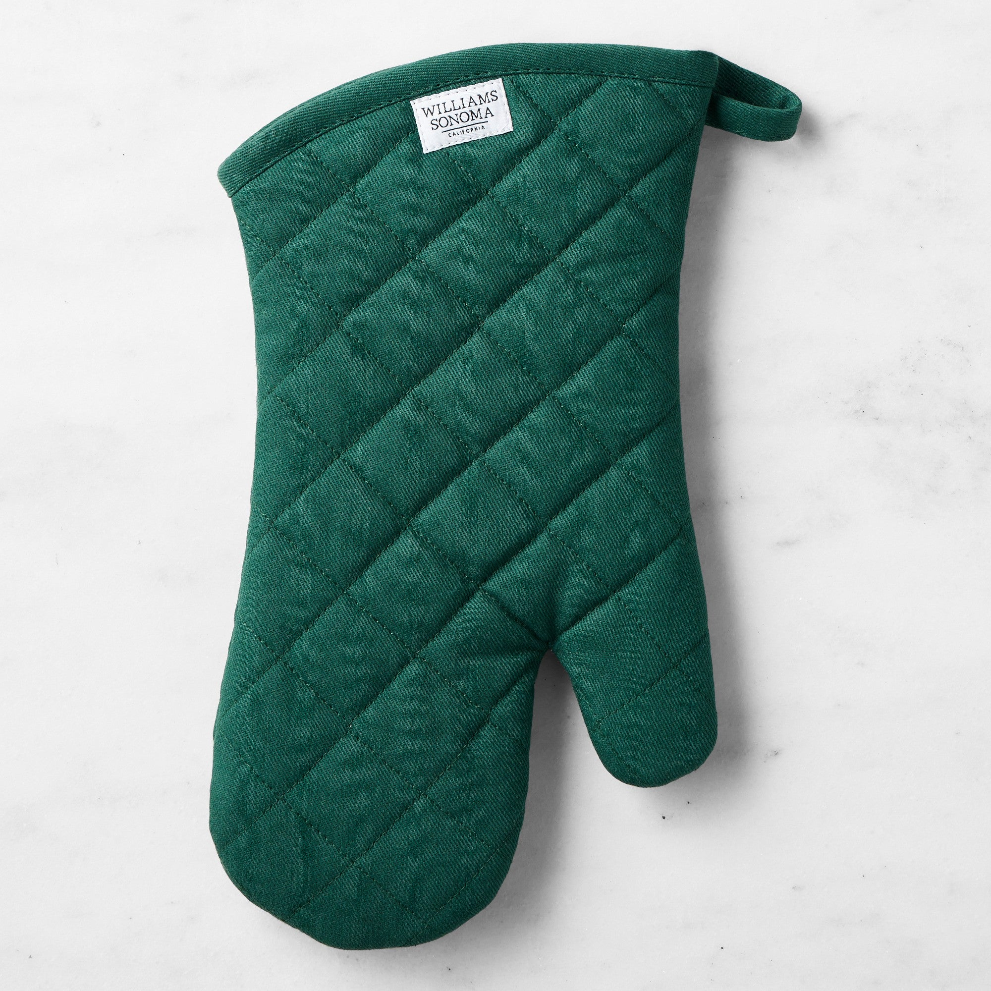 Dark Green Williams Sonoma Oven Mitt