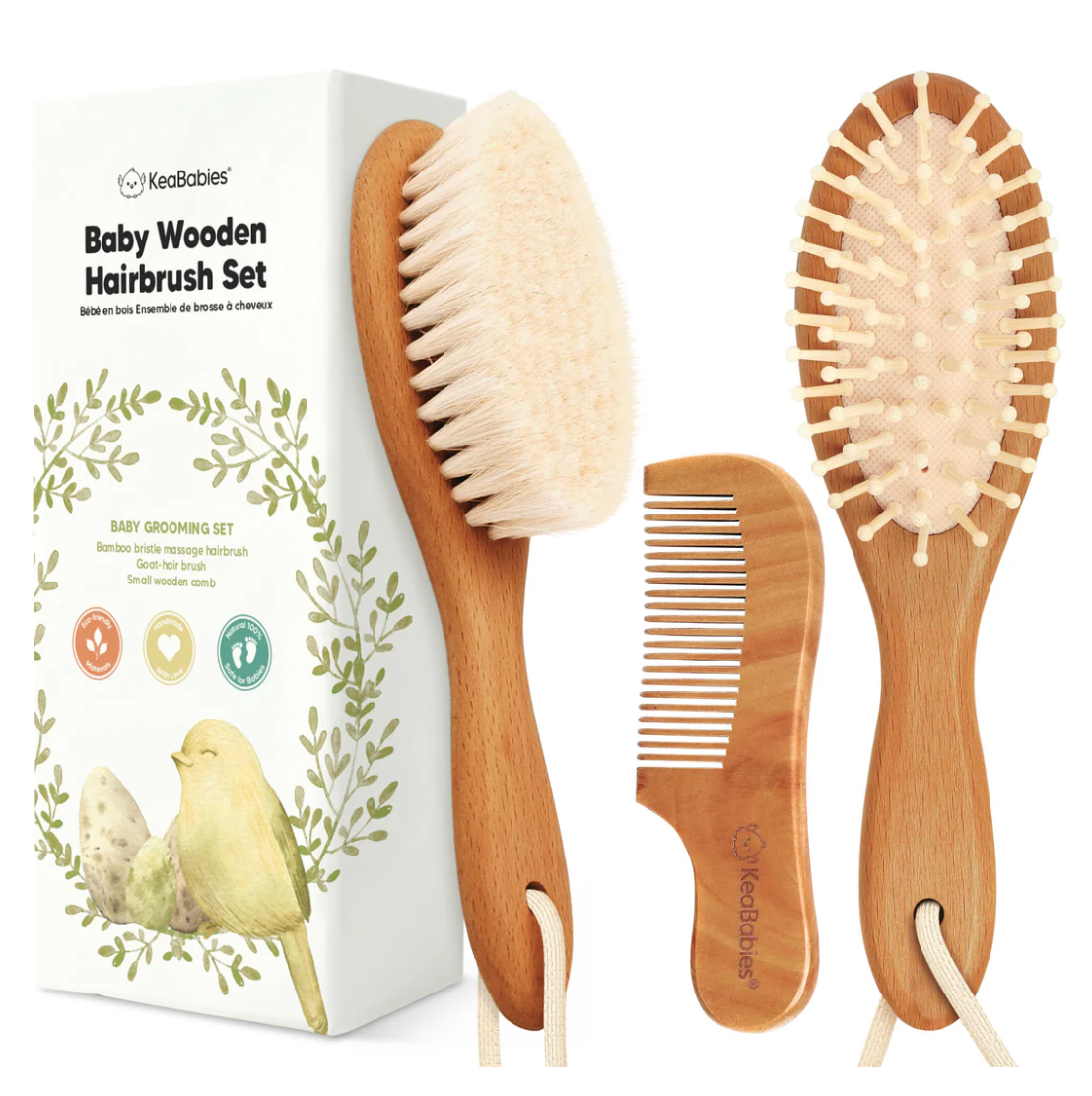 Baby Hair Brush + Comb Set