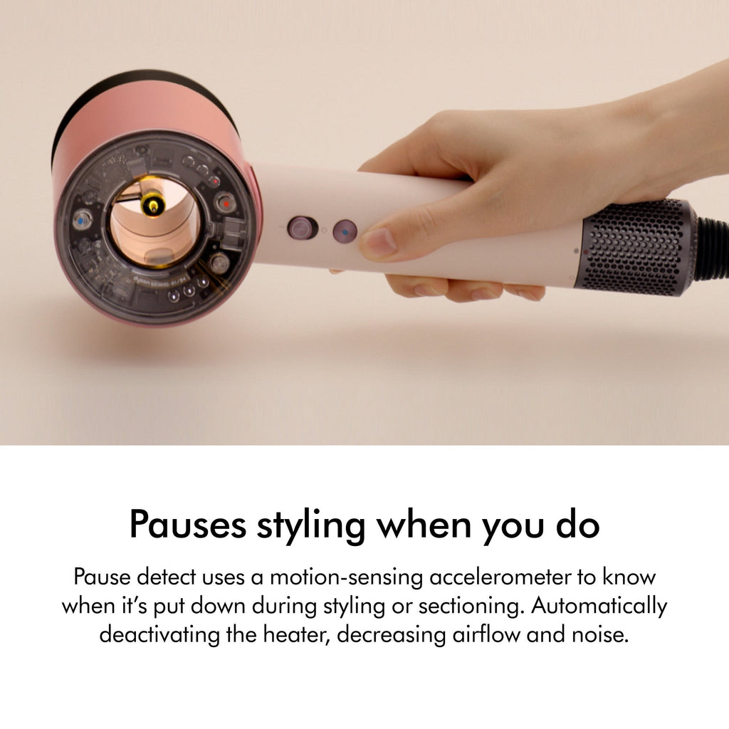 Supersonic Nural Hair Dryer in Ceramic Pink & Rose Gold