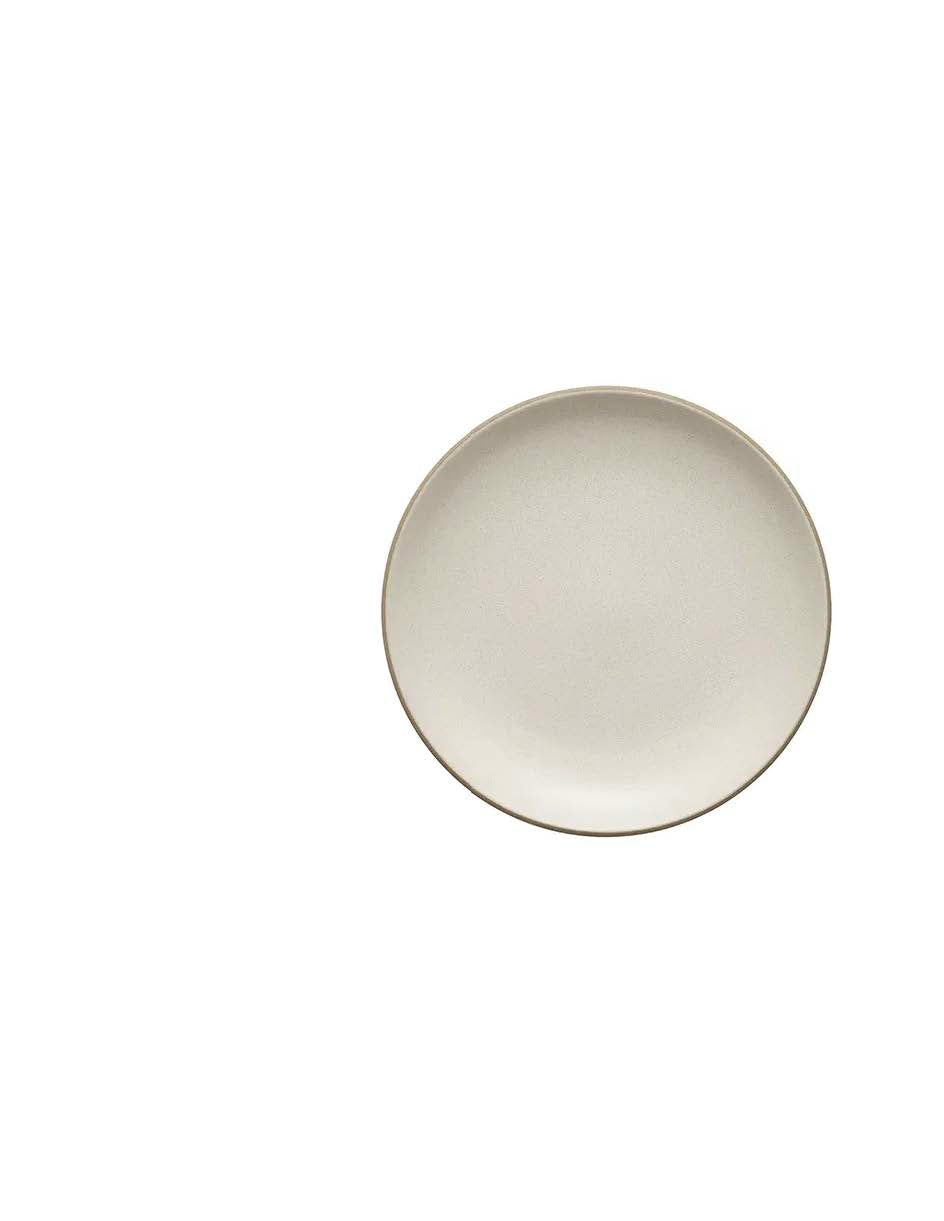 Coupe Salad Plate in Sand