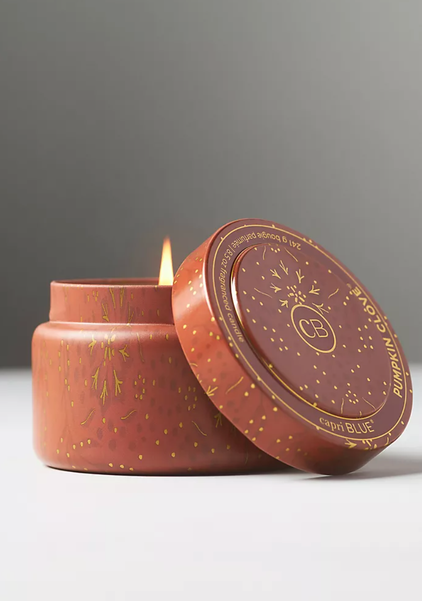 Capri Blue Pumpkin Clove Tin Candle