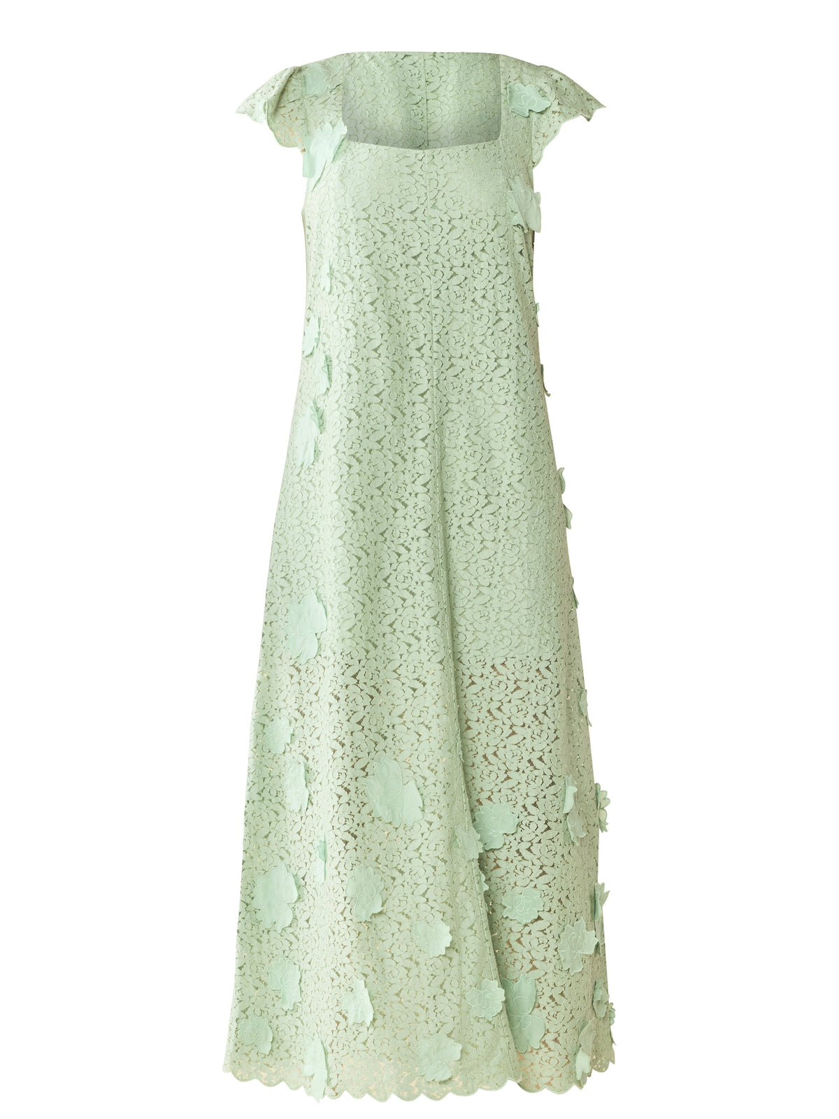 Lindsay Dress in Minty Green