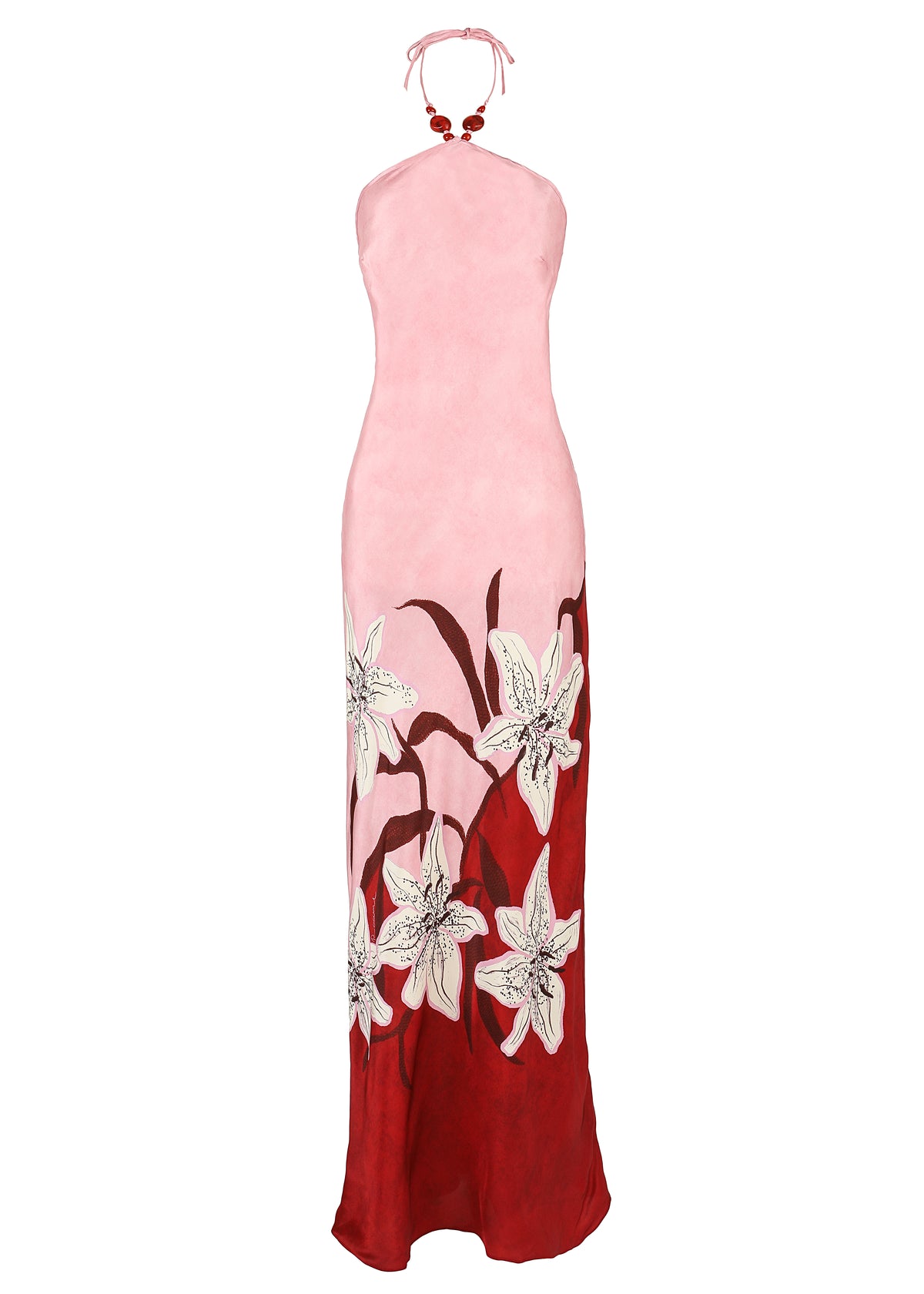 Tallulah Halter Dress in Liliana