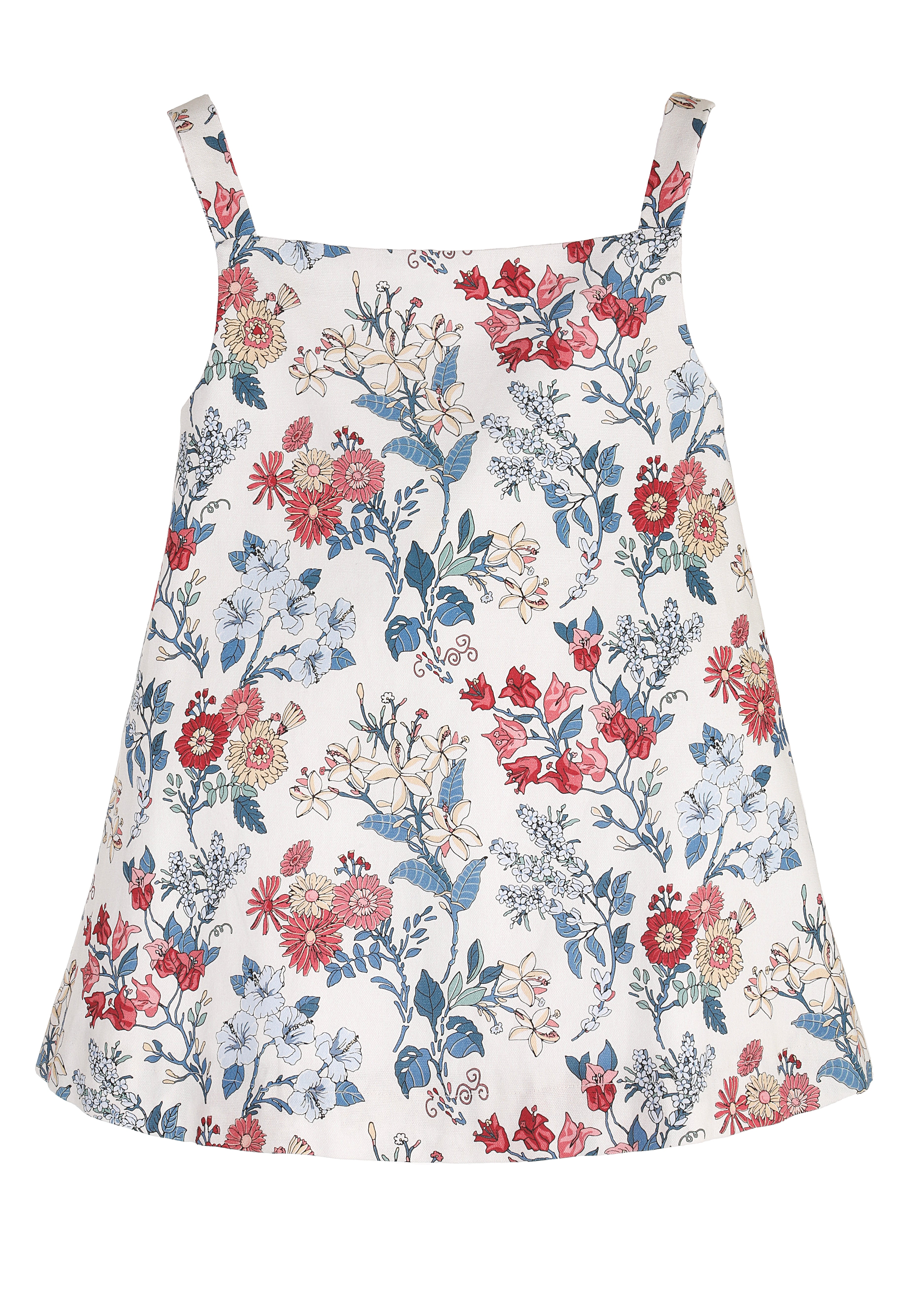 A-Line Top in Antique Floral