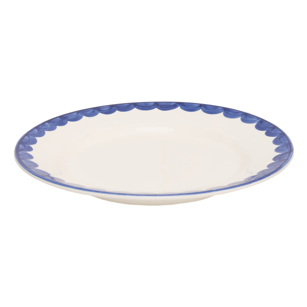 Blue Scallop Side Plate