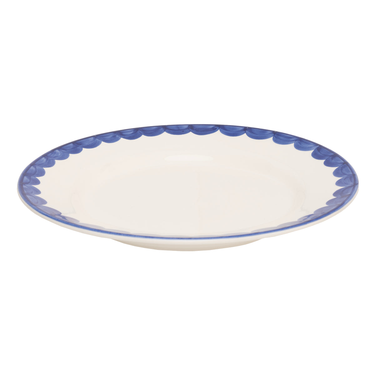 Blue Scallop Side Plate