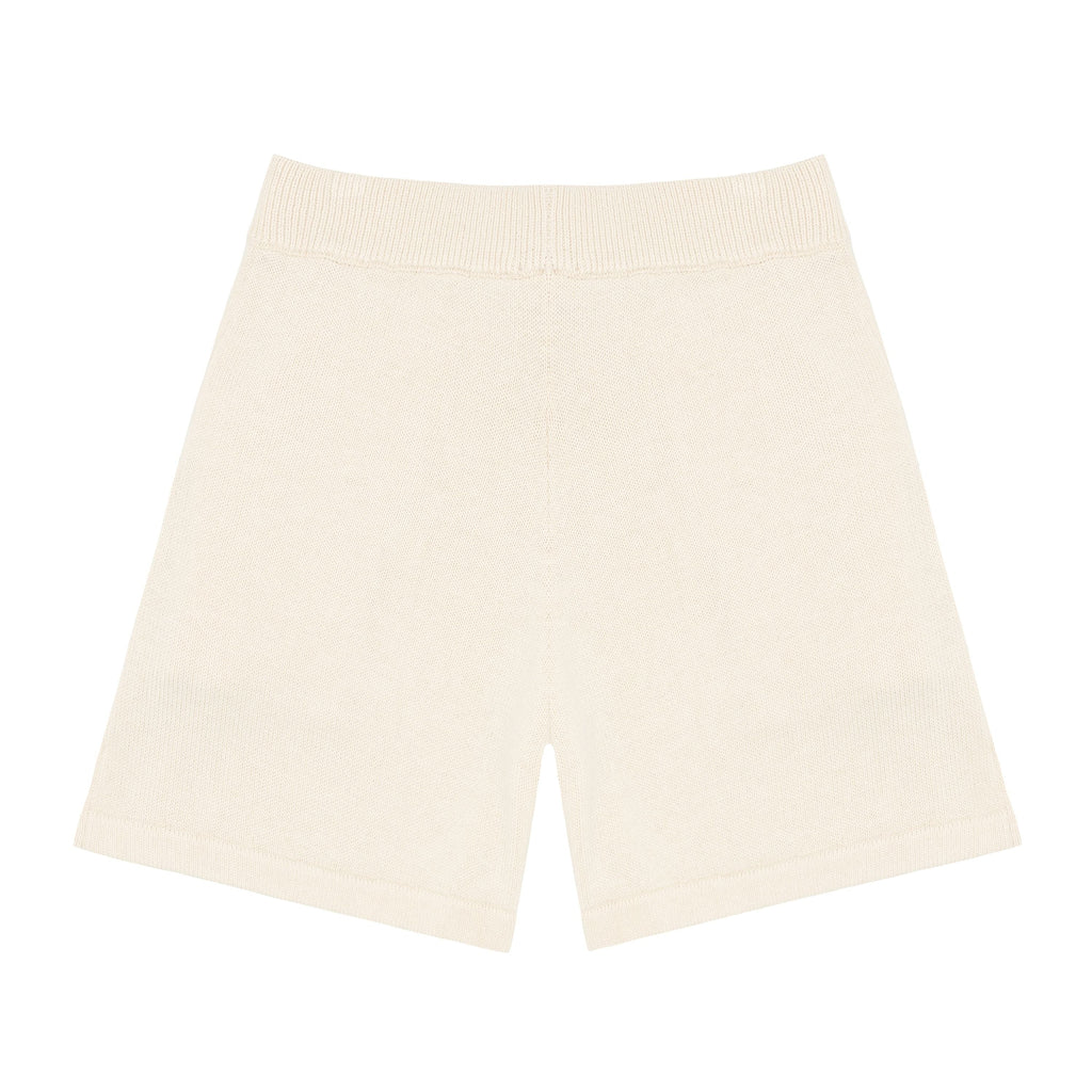 Women’s Cream Knit Shorts