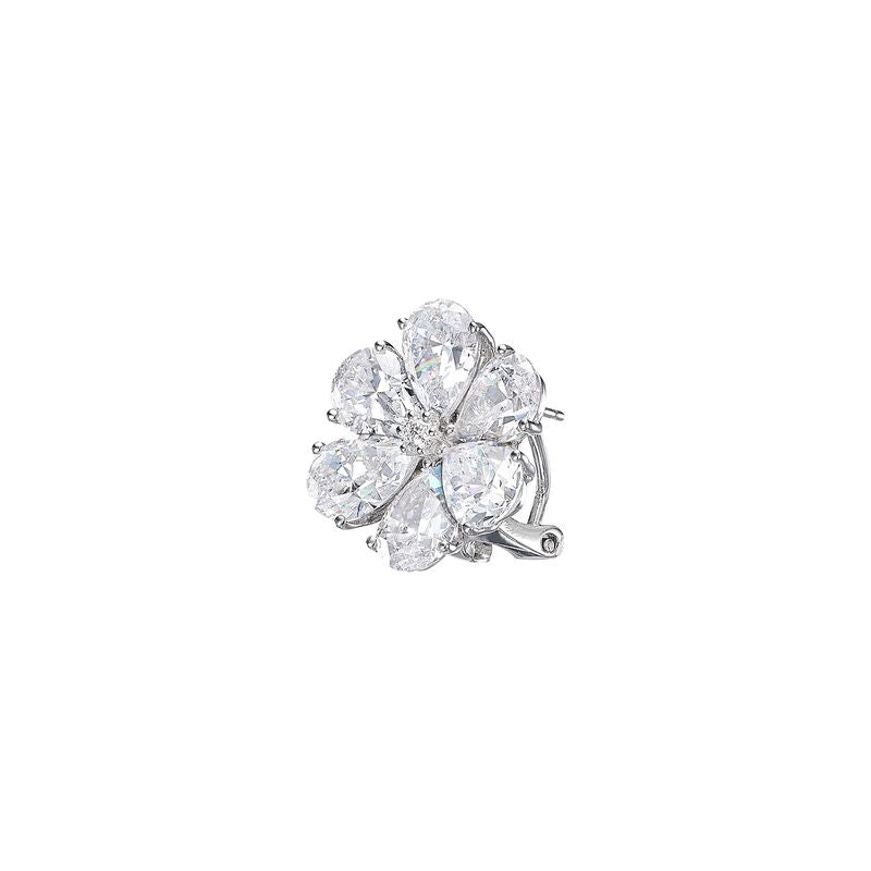 Mini Diamond Marguerite Studs