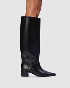 Alba 45 Boot in Black Leather