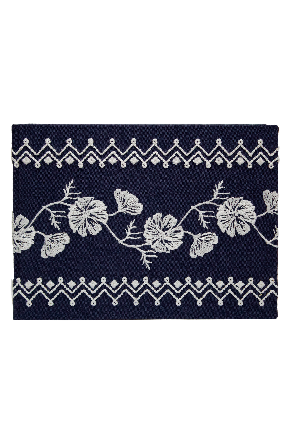 Cosmo Guest Book in Navy Stripe