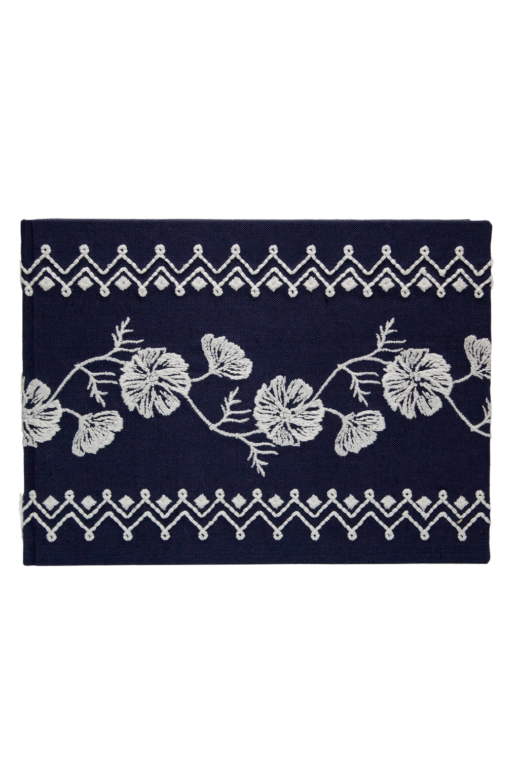 Cosmo Guest Book in Navy Stripe