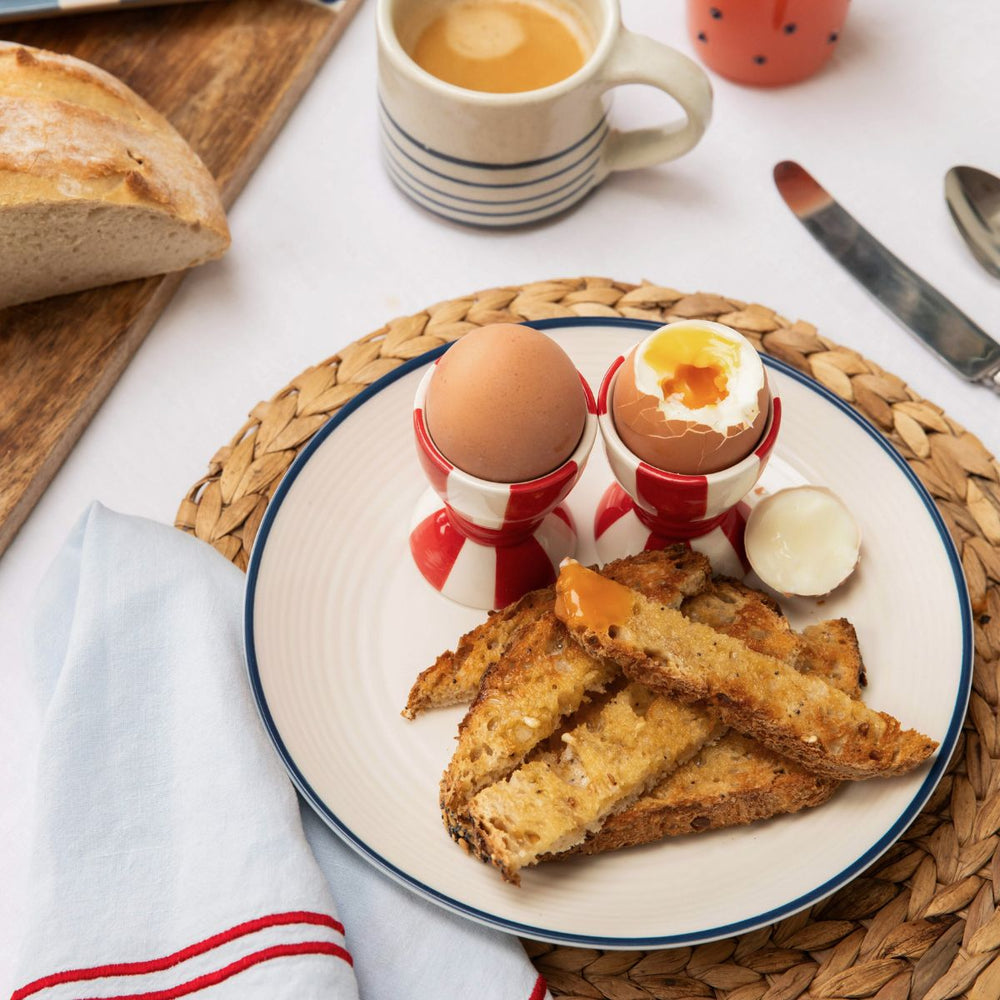 Striped Egg Cup