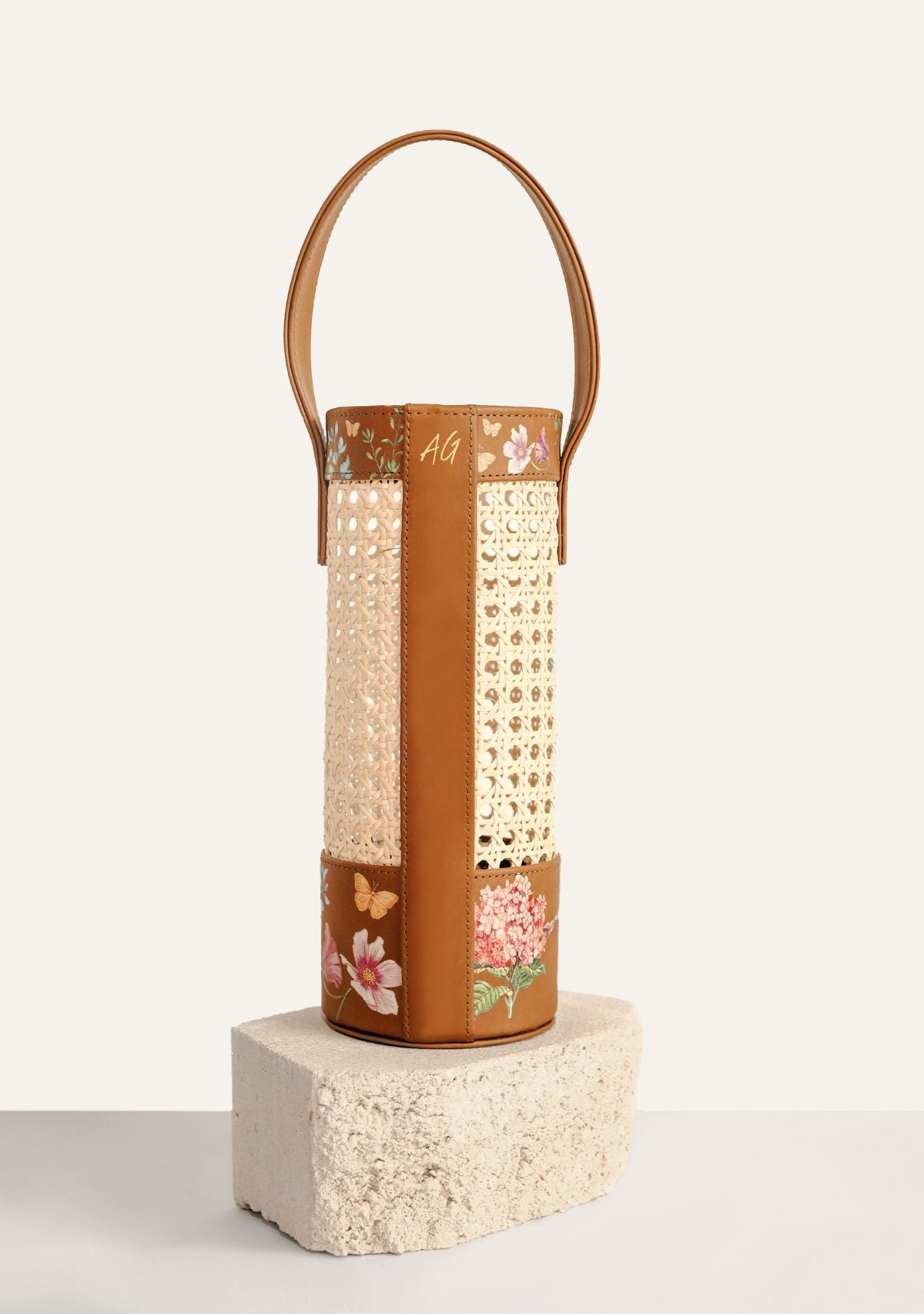 Wicker Wine Bag