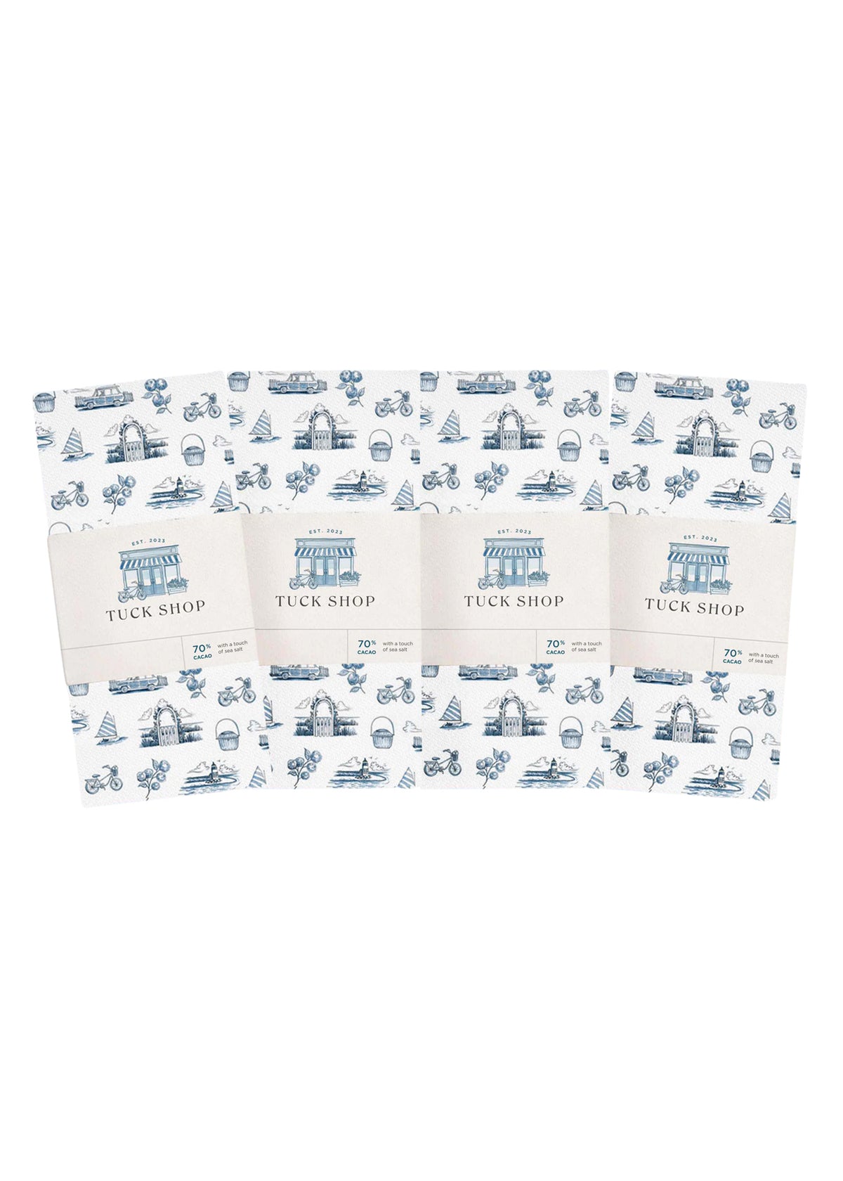 Set of Nantucket Dark Chocolate Bars