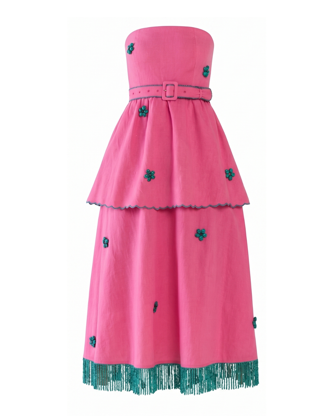 Daisy Dress in Bubblegum Lagoon