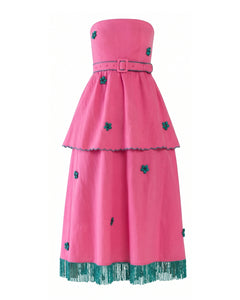 Daisy Dress in Bubblegum Lagoon