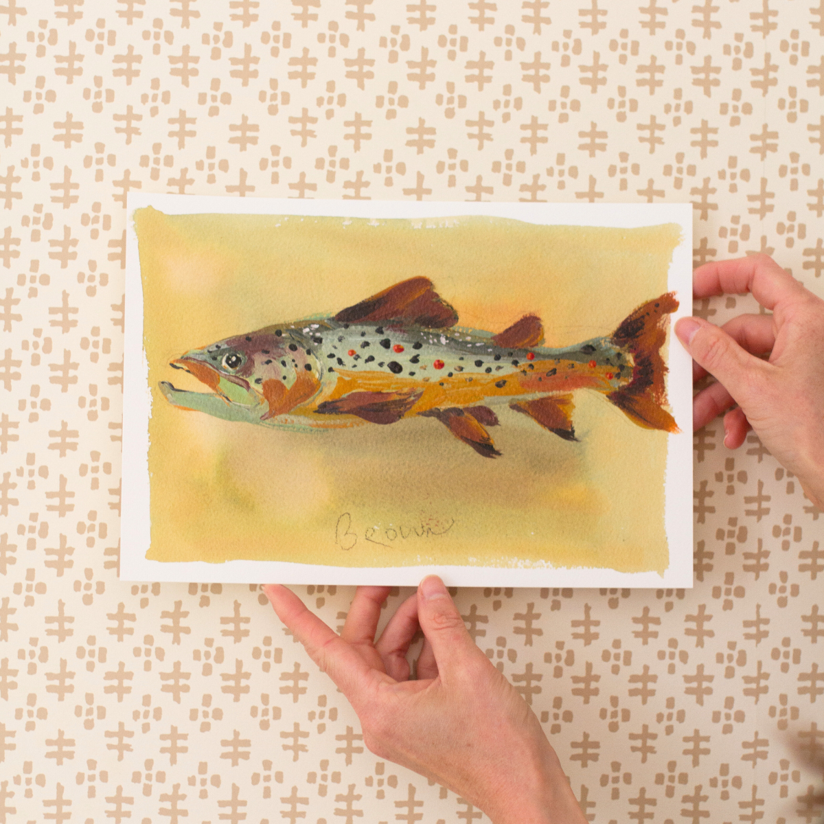 Brown Trout Print