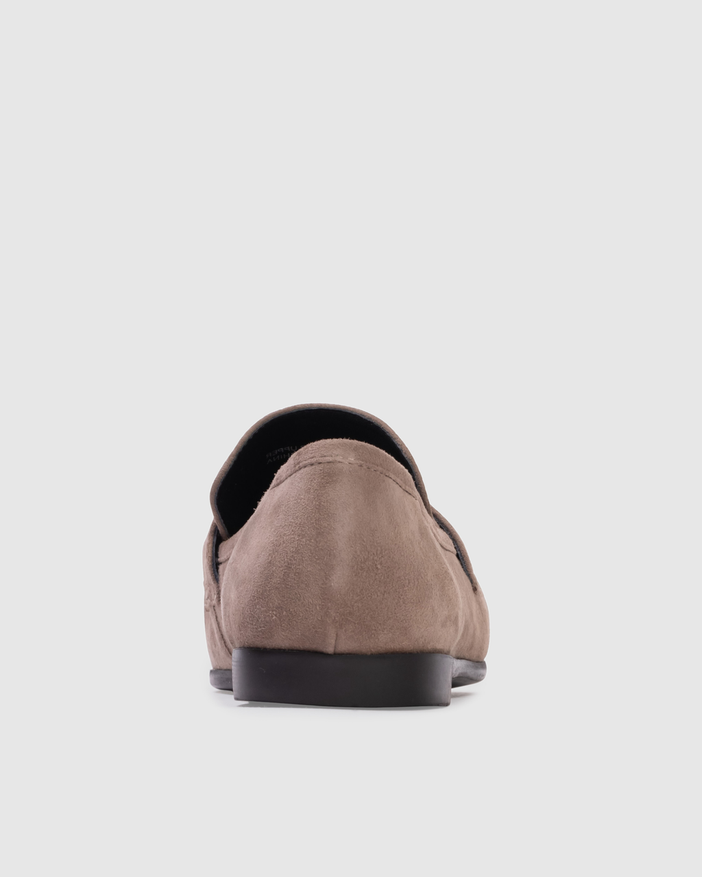 Arrow Loafer in Taupe Suede