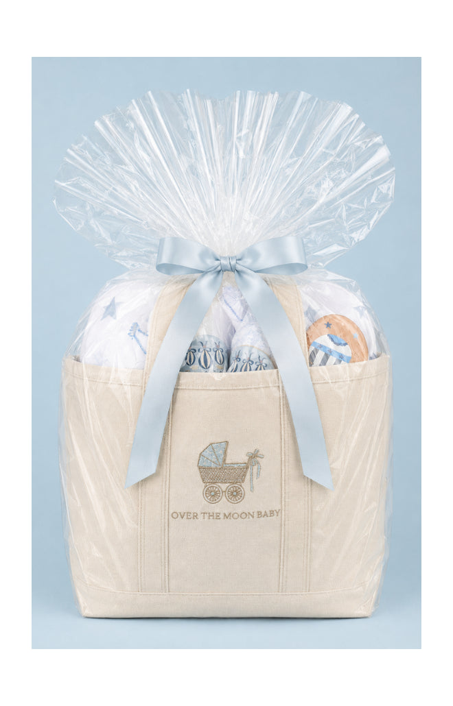 “Over The Top” Baby Bundle in Blue