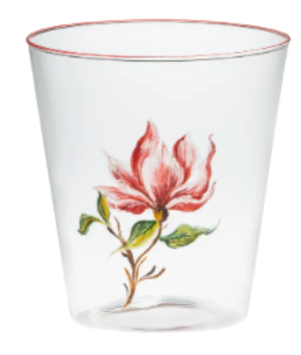 CasarialtoMagnolia Drinking Glass, 12 oz.