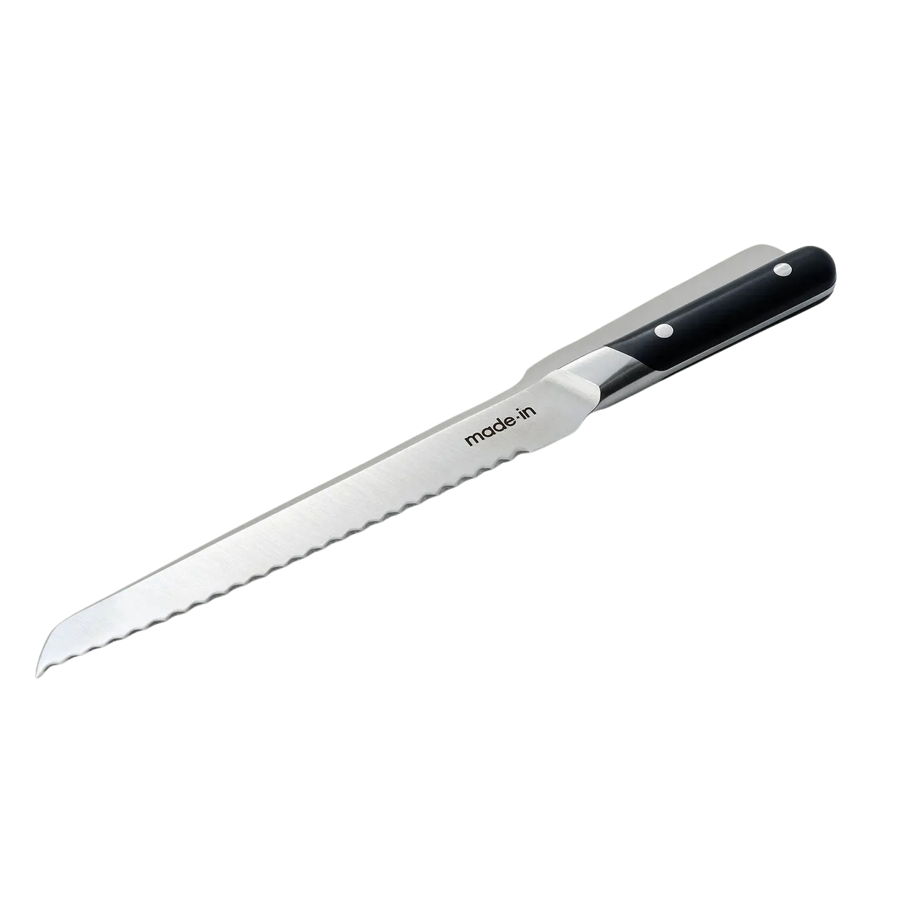 Bread Knife in Truffle Black