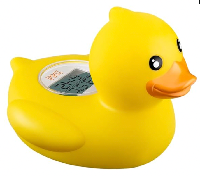 b&h Baby Thermometer, The Infant Baby Bath Floating Toy Safety Temperature Water Thermometer (Classic Duck)