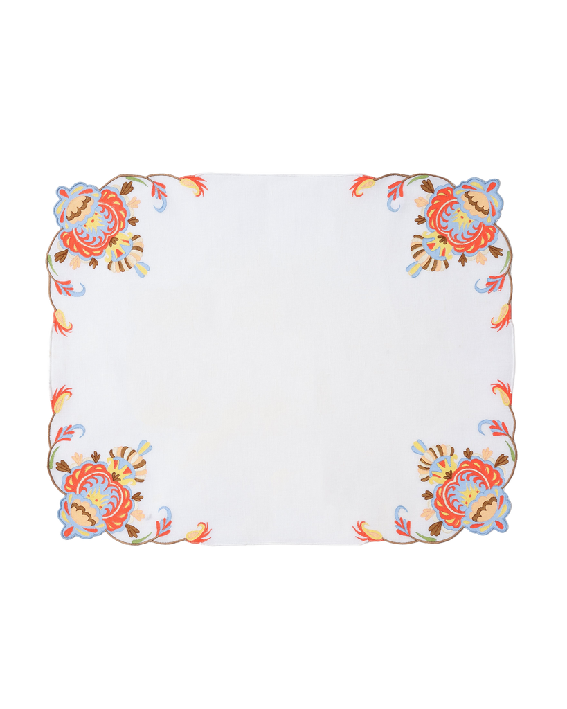 Benaki Hand-Painted Linen Placemat