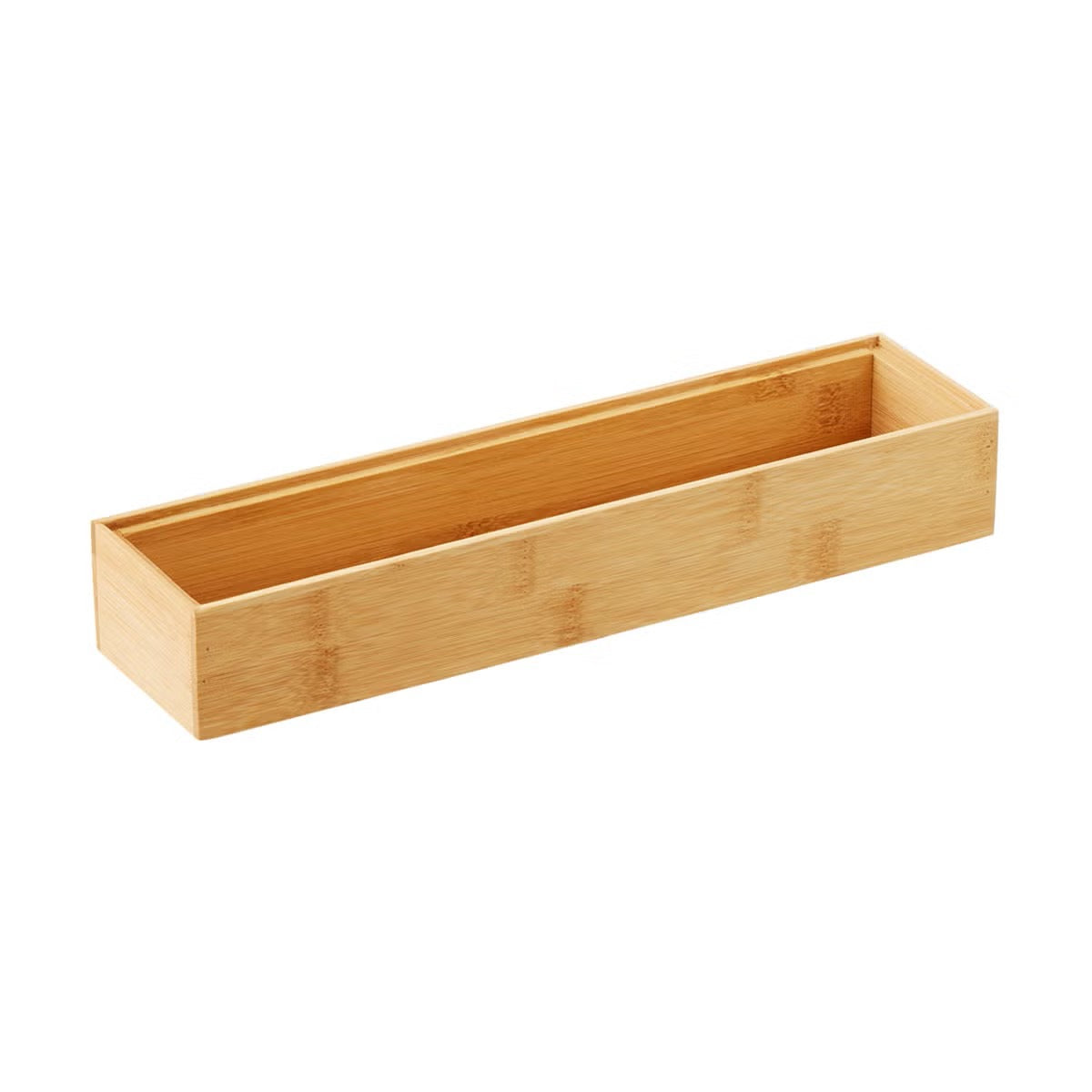 Bamboo Stacking Drawer Organizer 3" x 12"