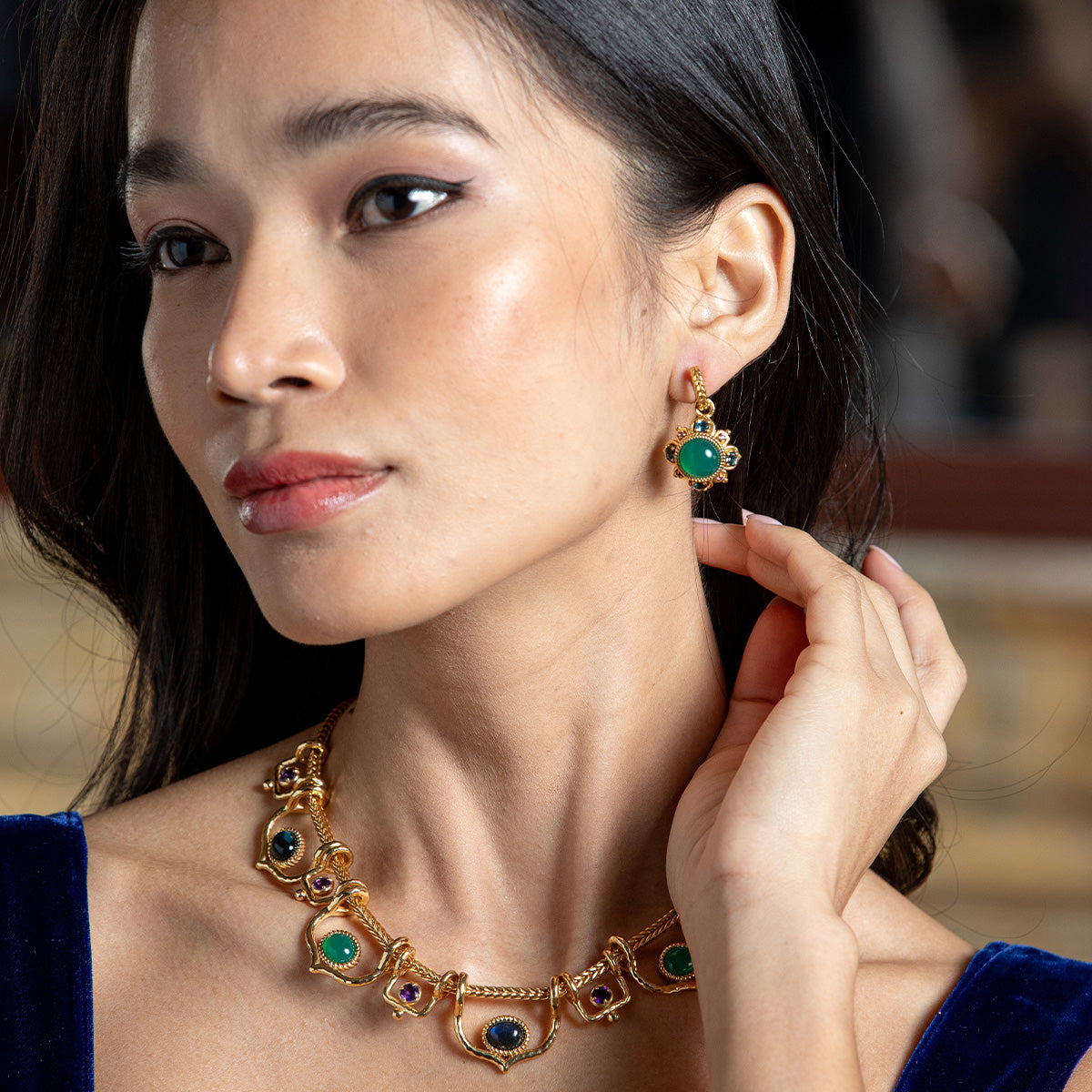 Contessa Post Drop Earrings
