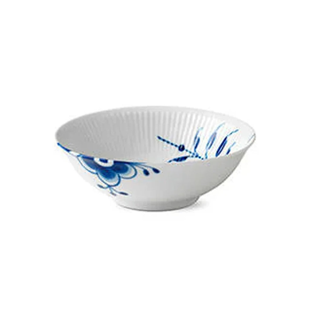 Blue Fluted Mega Cereal Bowl 11.75 oz