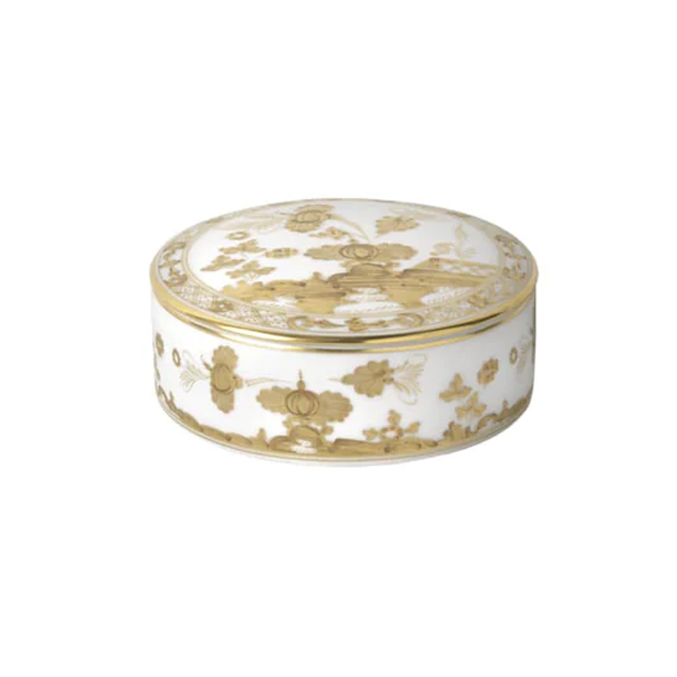 Oriente Italiano Rounded Box in Aurum