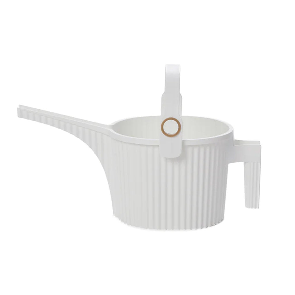 Hachiman Garden Beetle Watering Can Small in White