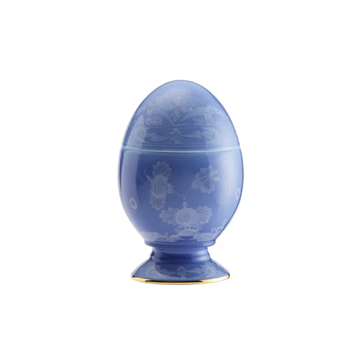 Oriente Italiano Egg With Cover in Pervinca