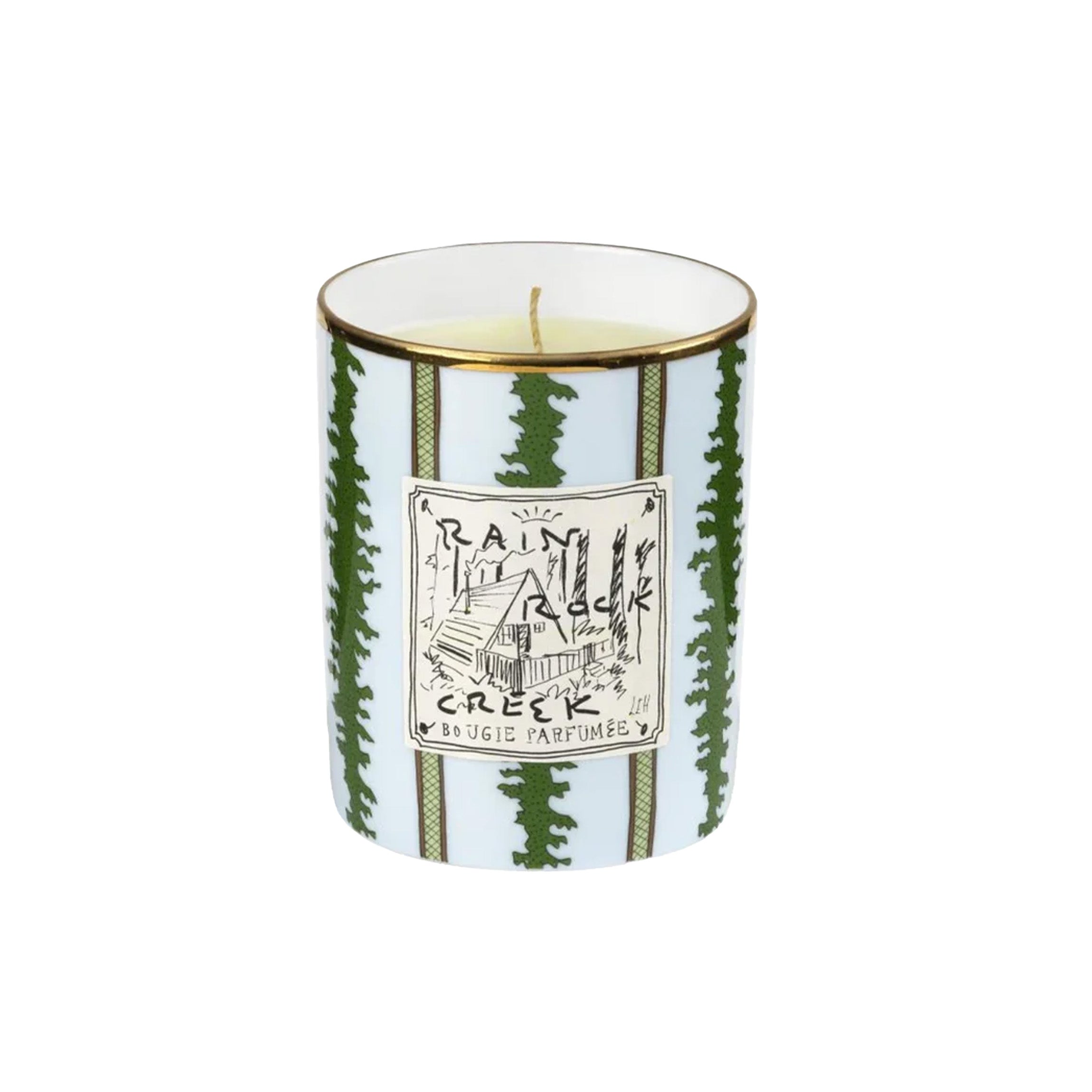 Profumi Luchino Large Scented Candle Rain Rock Creek