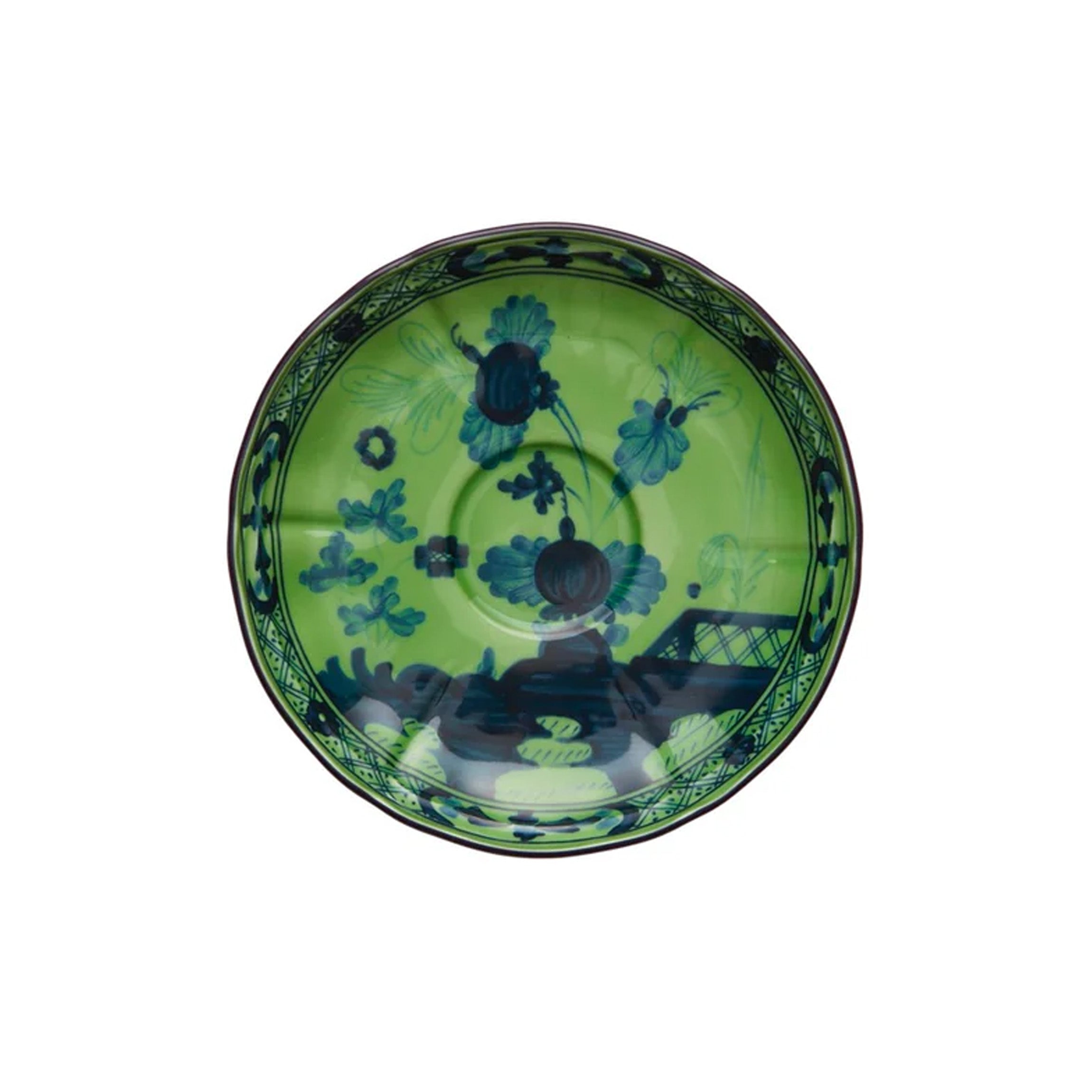 Oriente Italiano Tea Saucer in Malachite