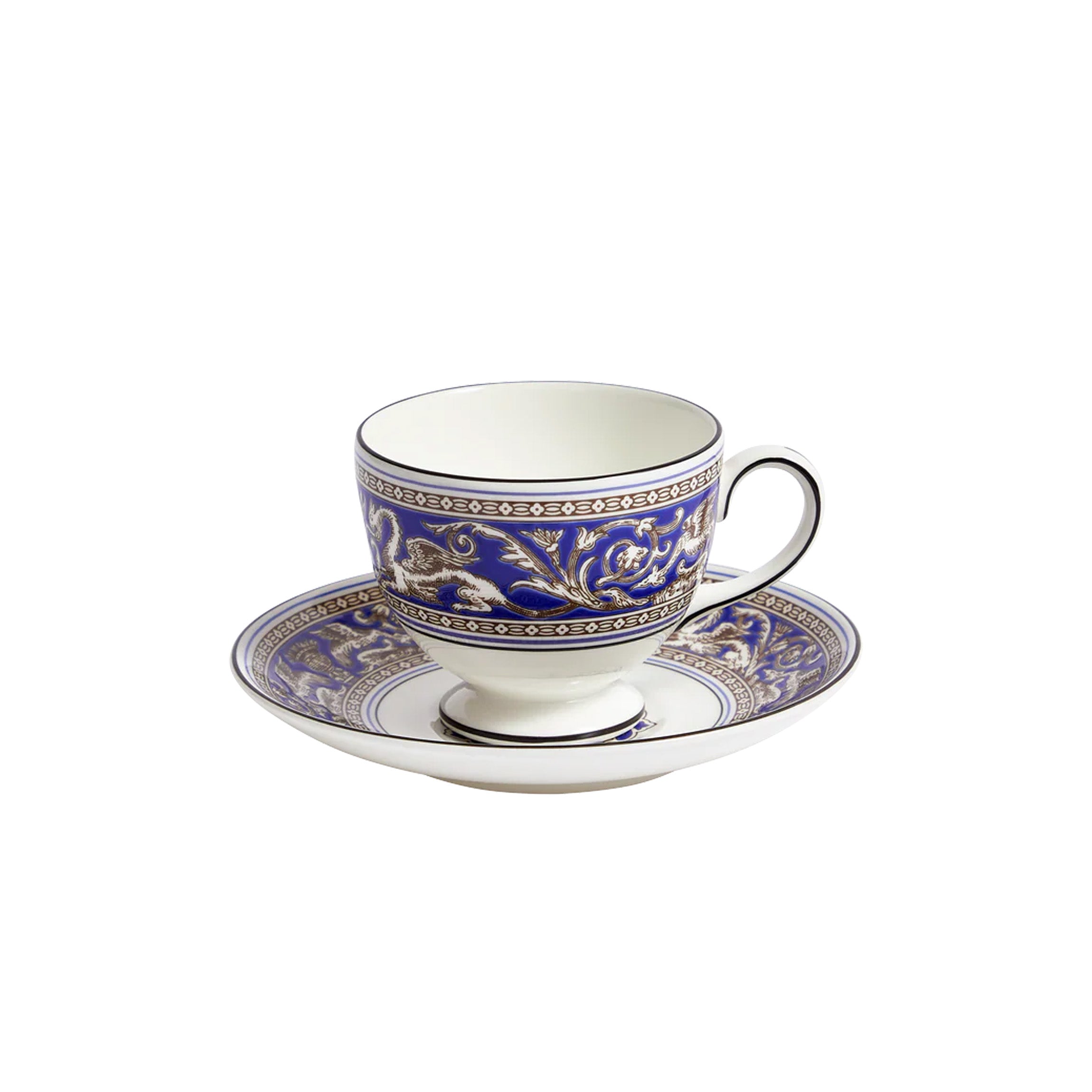 Florentine Marine Teacup Saucer