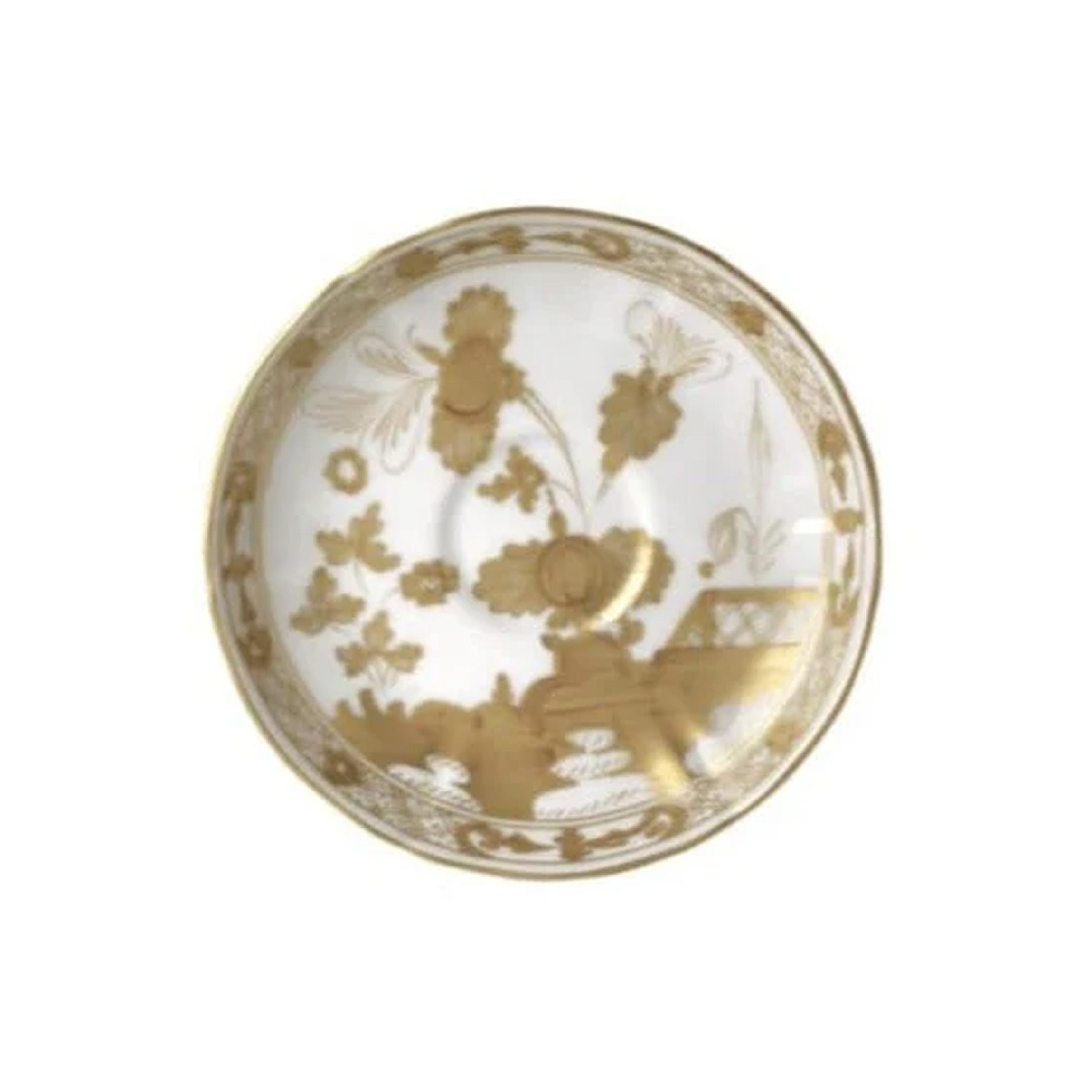 Oriente Italiano Tea Saucer in Aurum