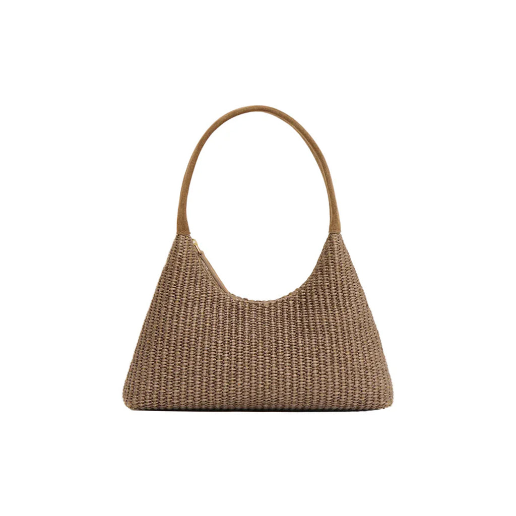 Mini Candy Bag in Anise Raffia/Anise Suede