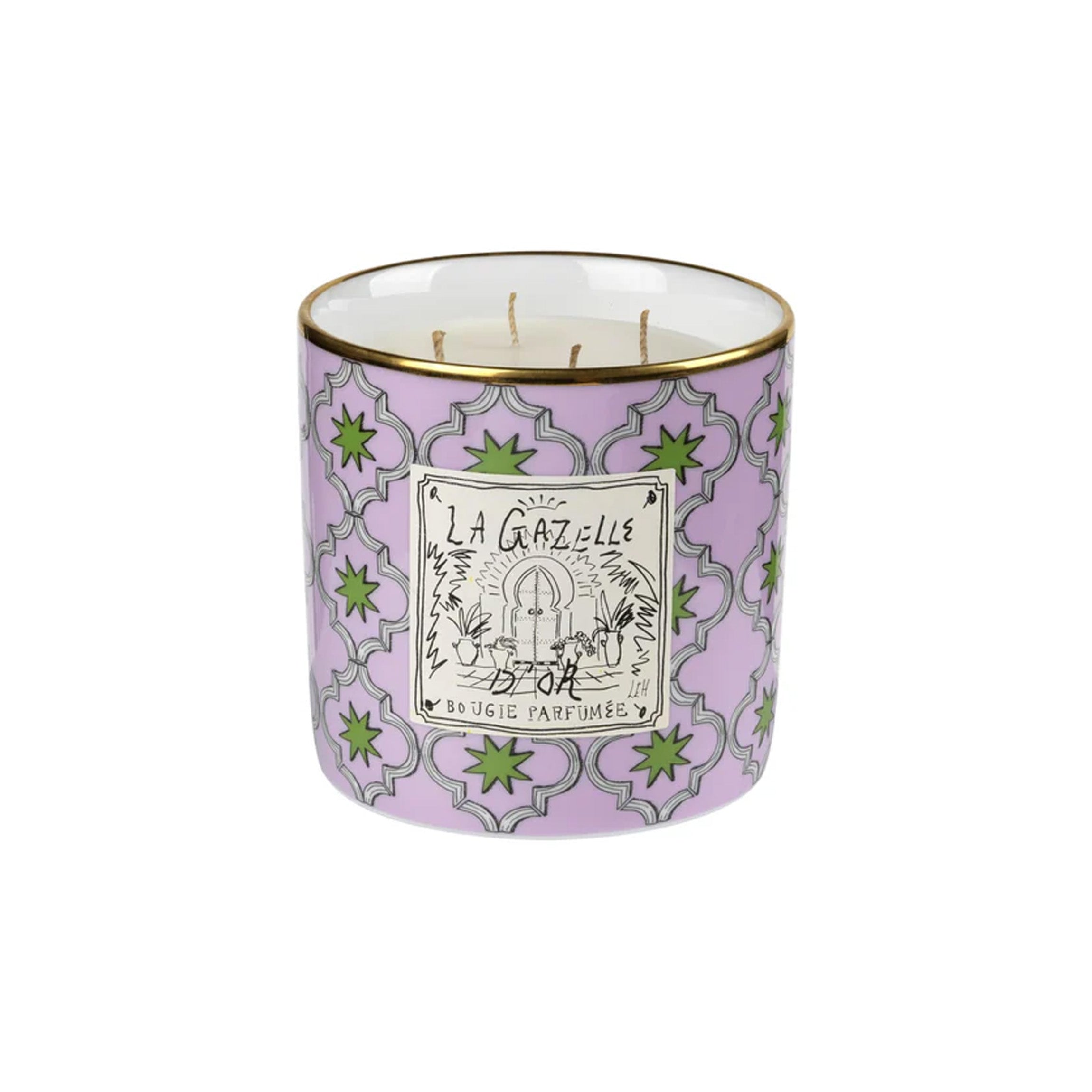 Profumi Luchino Large Scented Candle La Gazelle D‚ÄôOr