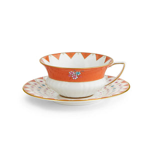 Wonderlust Teacup & Saucer Set