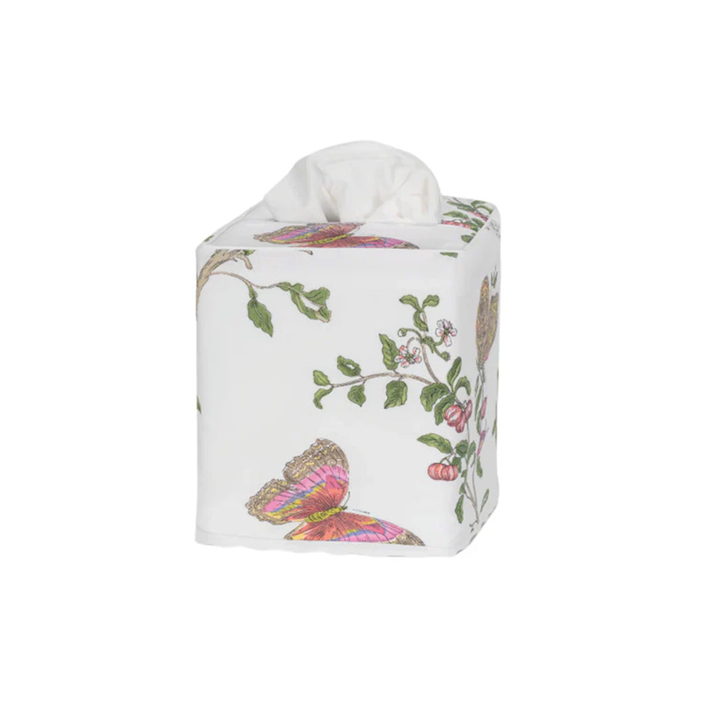Baudin Butterfly Tissue Box Cover in Pink