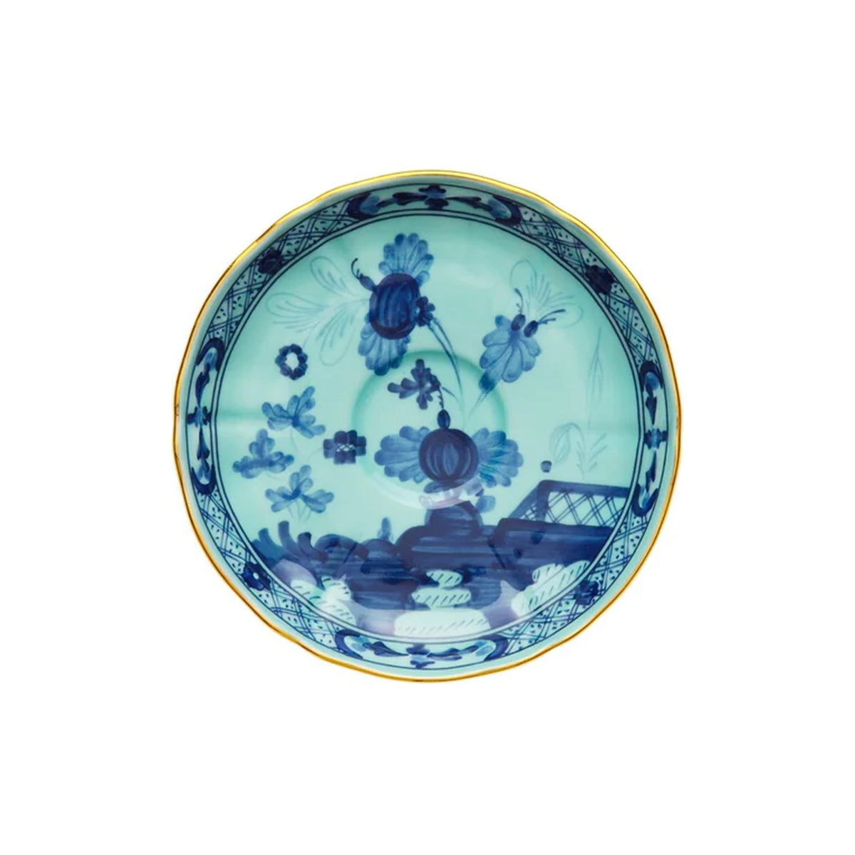 Oriente Italiano Tea Saucer in Iris