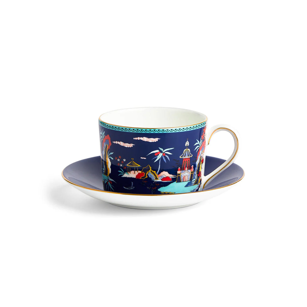 Wonderlust Teacup & Saucer Set