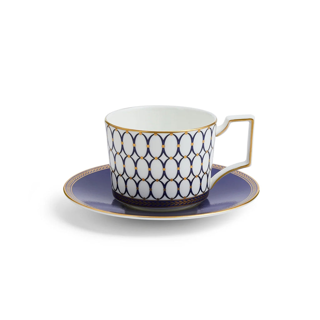 Renaissance Gold Teacup & Saucer