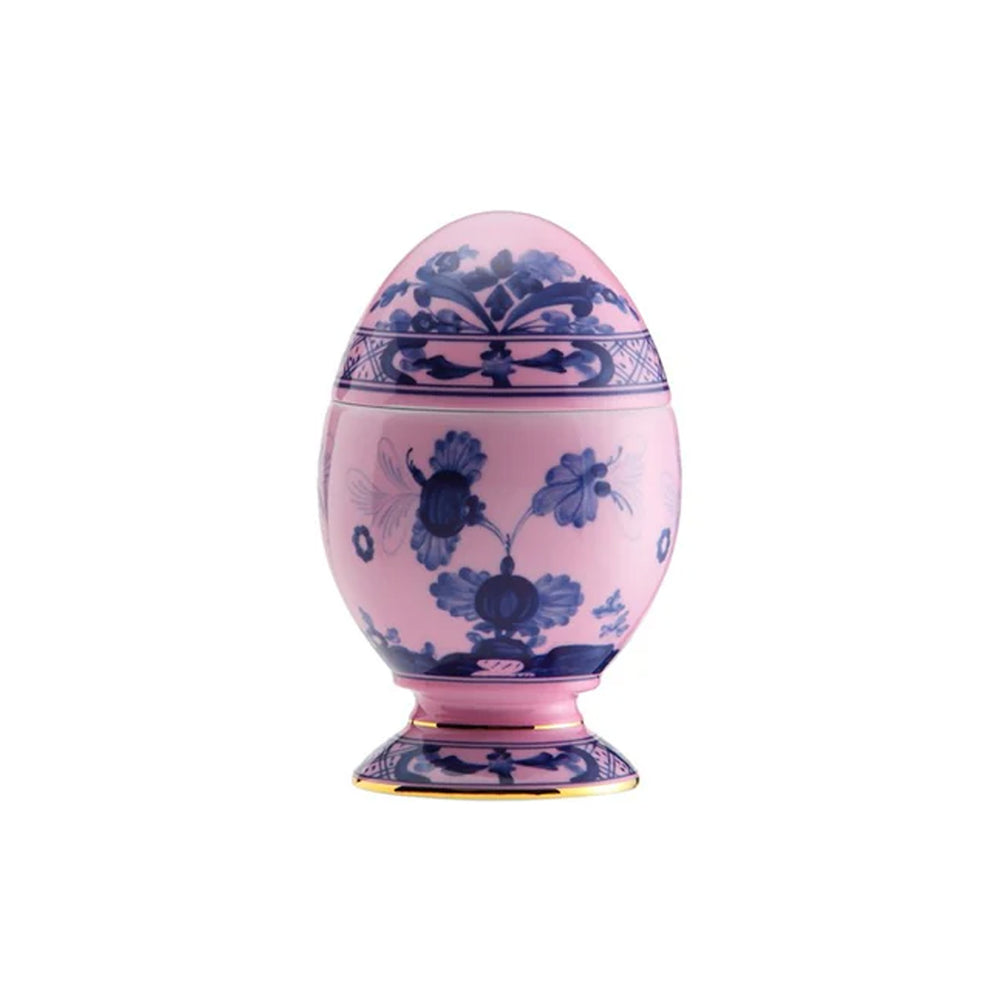 Oriente Italiano Egg With Cover in Azalea