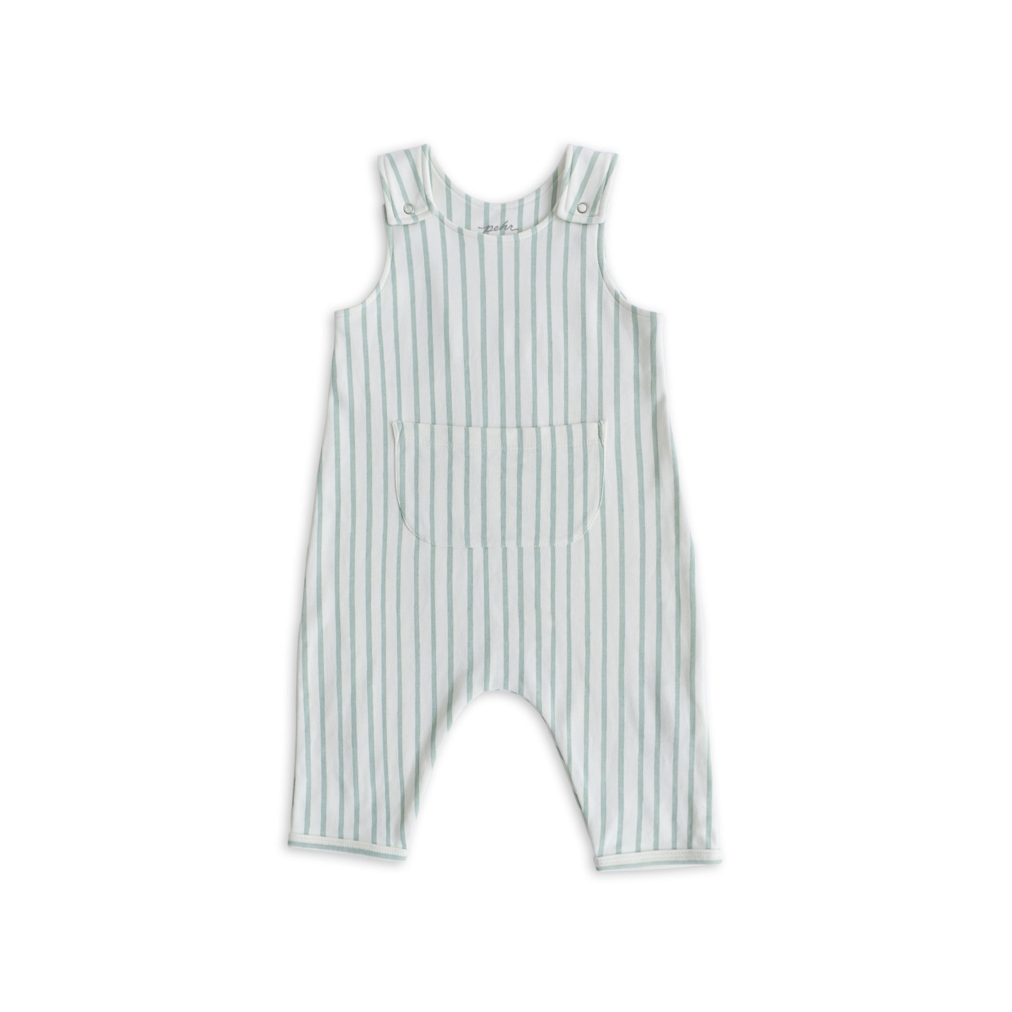 Overall in Stripes Away Sea