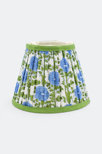 6'' Mini Pleated Lampshade in Blockprint
