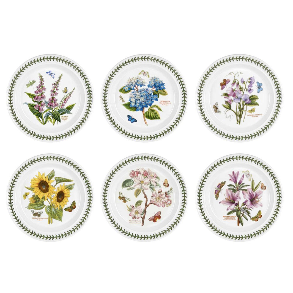 Botanic Garden Dinner Plates, Set of 6