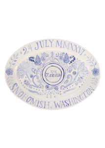 Wedding Platter - Botanical